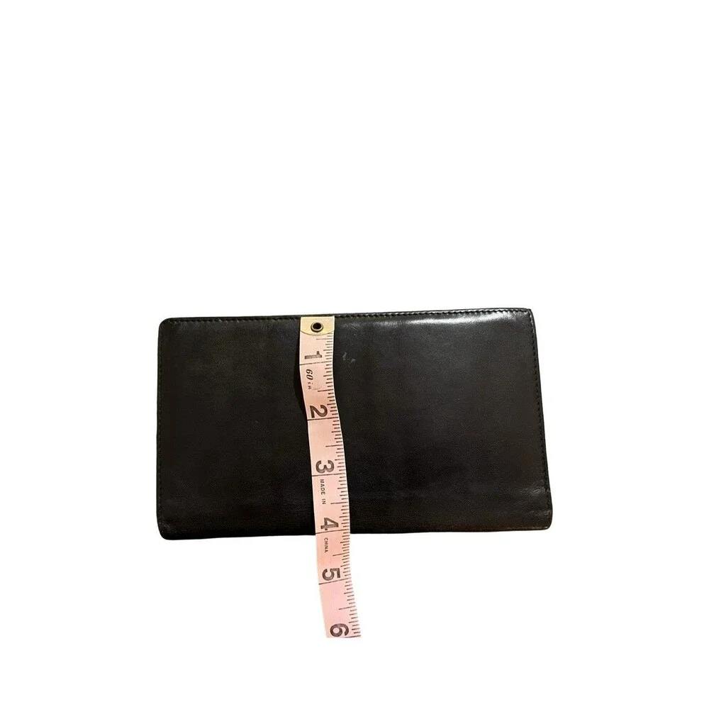 Dunhill black leather